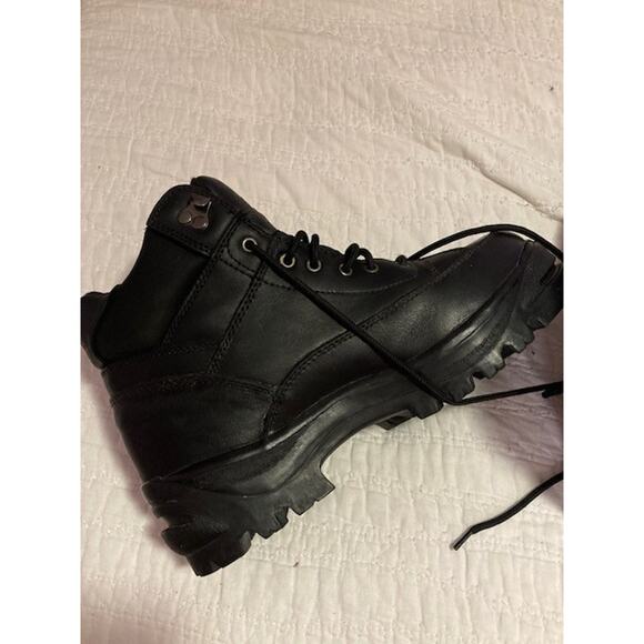 Thorogood Steel Toe Work Boots Men’s 9M Black Leather USA Made